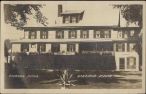 Bingham ME Hotel c1920s Real Photo Postcard