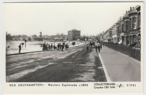  Hampshire; Old Southampton, Western Esplanade, c 1890 RP PPC By Pamlin, C1741 