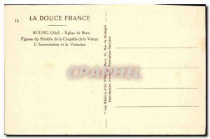 Postcard Former Figures of the Chapel of the Virgin Annunciation and the Visi...