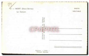 Old Postcard Niort Le Donjon