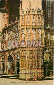 Old Postcard Exterior of the Capilla Mayor of the Catedral de Toledo