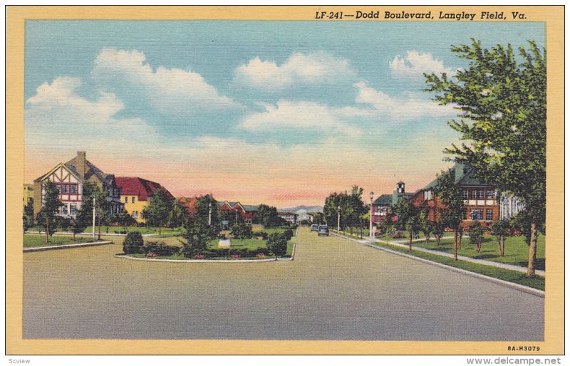 Dodd Boulevard,  Langley Field,  Virginia,  30-40s
