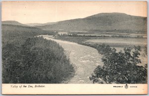 Valley Of The Dee Ballater River Aberdeenshire Scotland Postcard