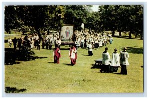 Vintage Our Lady Of Siluva Srine Postcard F113E