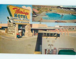 Unused 1950's FLAMINGO HOTEL Yuma Arizona AZ Q5240