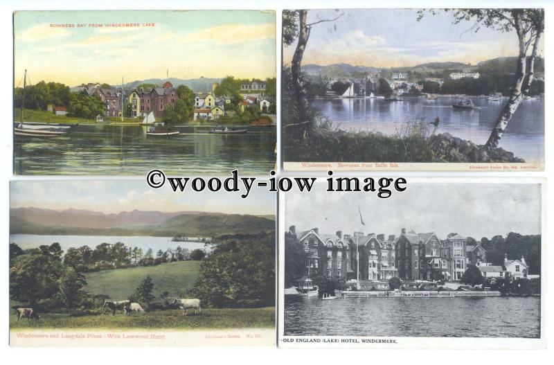 tb0114 - Windermere , Cumbria - 8 postcards