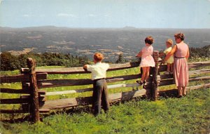 Pilot Mountain between Mt. Airy and Winston-Salem - Mount Airy, North Carolin...