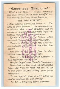 1880's-90's C.E. Lucas Sterling Stoves Comical Surprised Lady & Long Horse P180 