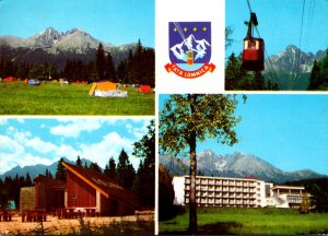 Czehoslovakia Vysoke Tatry Lomnica Multi View