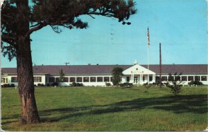 Postcard AL Madison County Huntsville Redstone Arsenal Dexter Press 1953 V209