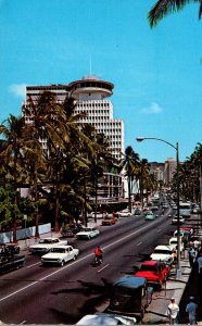 Hawaii Waikiki Kalakaua Avenue  1972