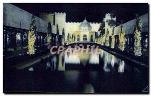 Postcard Old Pavilion da Morocco View NIGHT