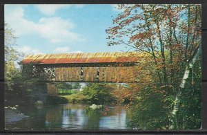 New Hampshire, Westport - Old Covered Bridge - [NH-257]