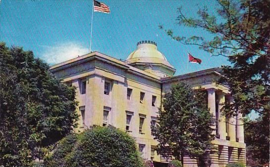 The North Carolina State Capitol At Raleigh North Carolina