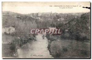 Old Postcard Mortagne and the Valley of Touet (Vendee) View from the Prioress