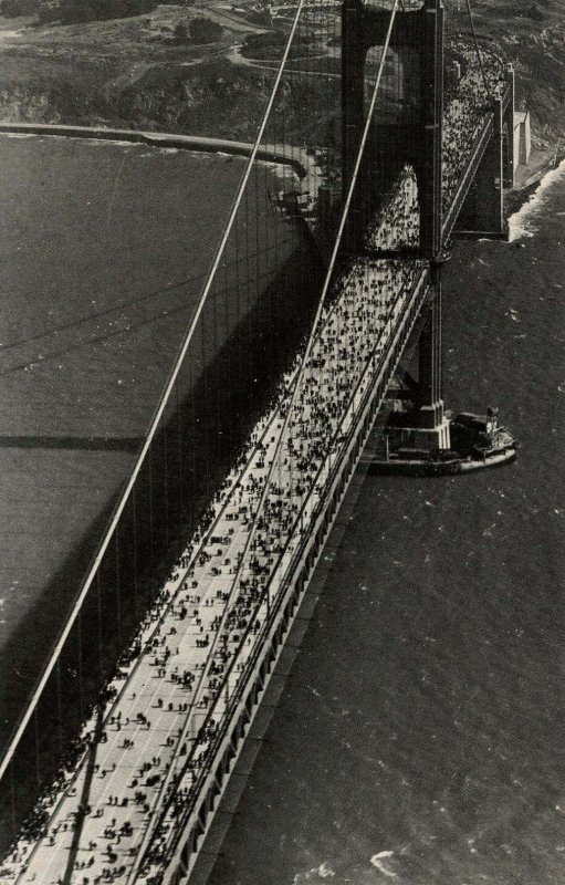 CA - San Francisco. Golden Gate Bridge. (9) Opening Day May 27, 1937