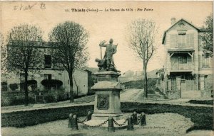 CPA THIAIS - La Statue de 1870 Pro Patrie (519678)