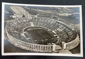 Mint Germany Real Picture Postcard RPPC Berlin Olympic Stadium 1936
