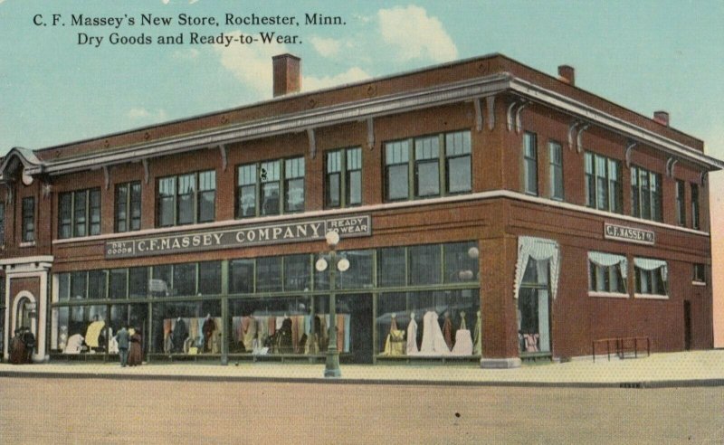 ROCHESTER , Minnesota , 1900-10s ; C.F. Massey's New Store