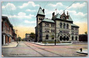 K50/ Covington Kentucky Postcard c1910 U.S. Post Office Building 180