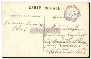 Paris Arc Old Postcard Tuileries