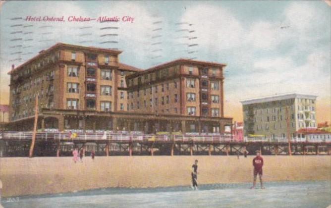 New Jersey Atlantic City Hotel Ostend Chelsea 1910