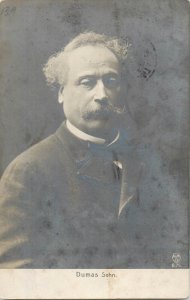 Literature historical figure French author and playwright Alexandre Dumas 1913