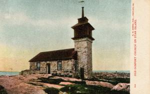 NH - Isles of Shoals. Star Island, Old Gosport Church