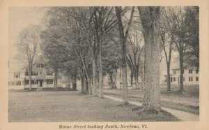 NEWFANE, Vermont, 1924; Maine Street looking South