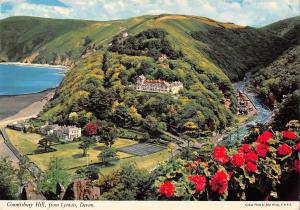 BR82517 countusbury hill from lynton devon uk