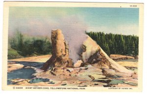 Giant Geyser Cone, Yellowstone National Park