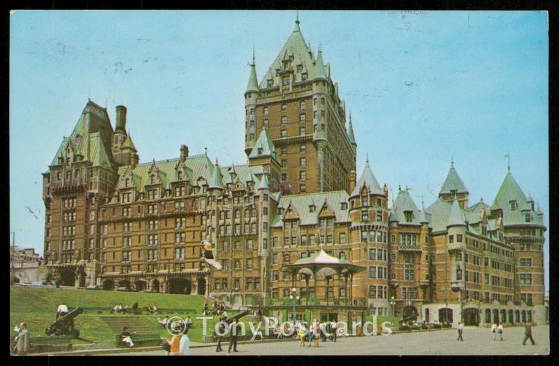 Chateau Frontenac, terrasse Dufferin, a Quebec