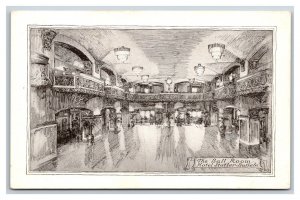 Ball Room Hotel Statler Buffalo New York NY UNP DB Postcard O15