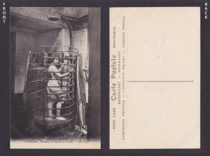 FRANCE, Postcard, Aix-les-Bains, Circle Shower