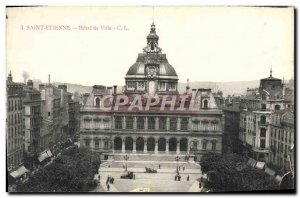 Postcard Old Saint Etienne City Hall