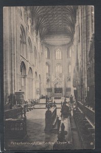 Cambridgeshire Postcard - Peterborough Cathedral, Choir East    RS18787