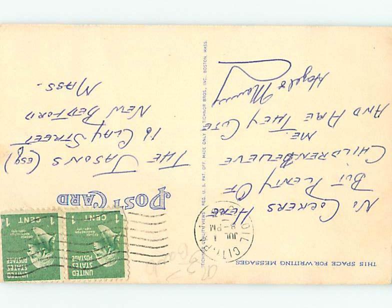 Linen-ish comic MANY HANDS LOOKING FOR A HANDOUT FROM MAN HL3531