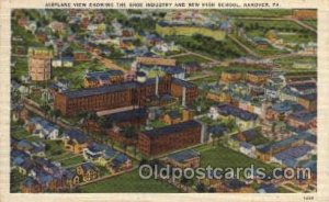 Shoe Industry & New High School Hanover, PA, USA Factory Unused 