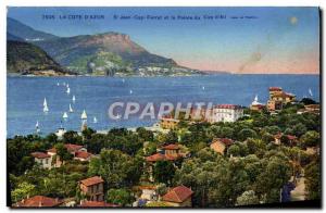 Old Postcard La Cote D & # 39Azur Saint Jean Cap Ferret and the Cap d & # 39Ail