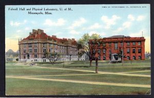 Minnesota MINNEAPOLIS Folwell Hall Physical Laboratory, U. of M. Divided Back