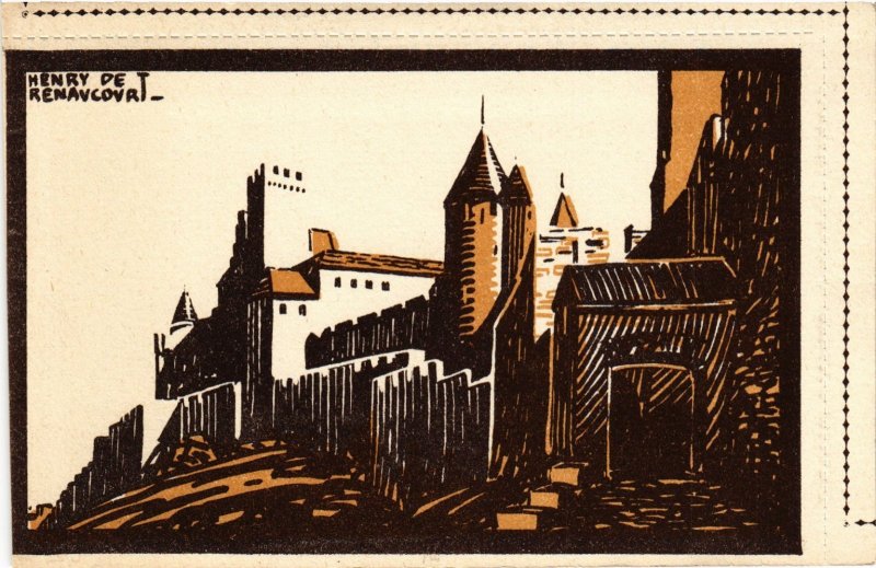 CPA Carcassonne La Porte de l'Aude FRANCE (1012761)