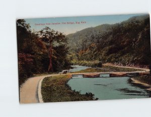 Postcard Greetings from Jamaica Flat Bridge Bog Walk Jamaica