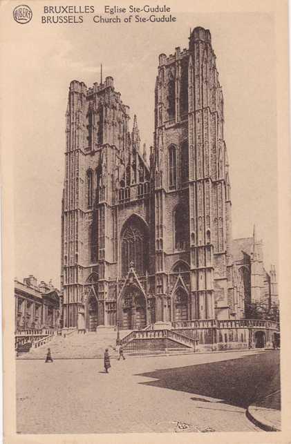 Church of Sainte-Gudule - Brussels, Belgium - DB