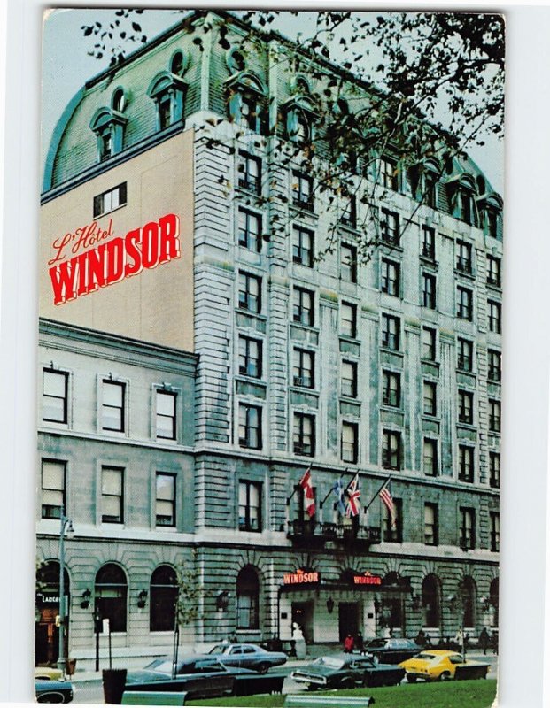 Postcard Le Windsor Hotel, Montreal, Canada