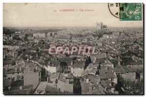 Narbonne Old Postcard General view