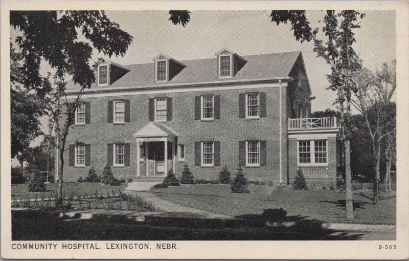 Postcard Community Hospital Lexington Nebraska NE