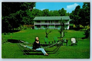 1960 Windham New York NY Postcard High Meadow Christman's Windham House Field