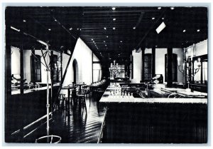c1940 Interior View M's Pub Bar Counter Omaha Nebraska Unposted Antique Postcard