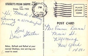 Stuckey's Pecan Shoppe Orange, Texas, USA Roadside Gift Shops Postcard