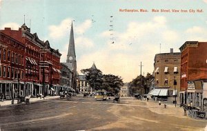 Main Street View from City Hall - Northampton, Massachusetts MA